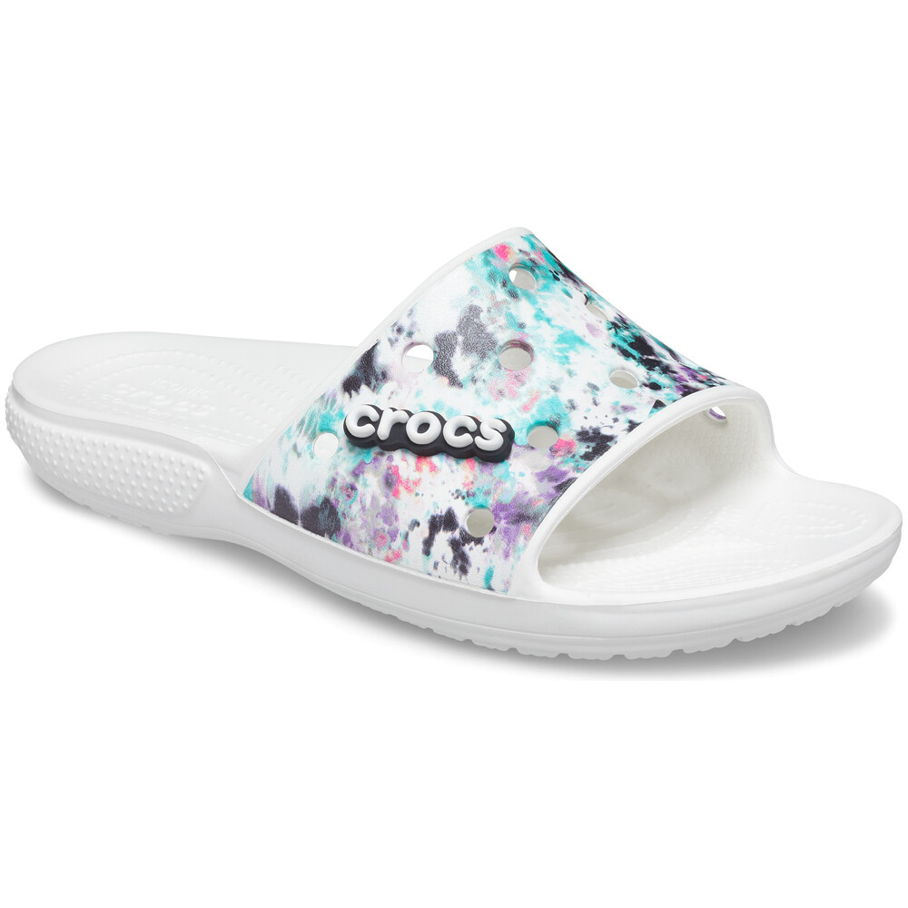 Crocs chanclas mujer Crocs Classic Crocs TieDye Grphc Sld U vista trasera Crocs chanclas mujer Crocs Classic Crocs TieDye Grphc Sld U vista trasera