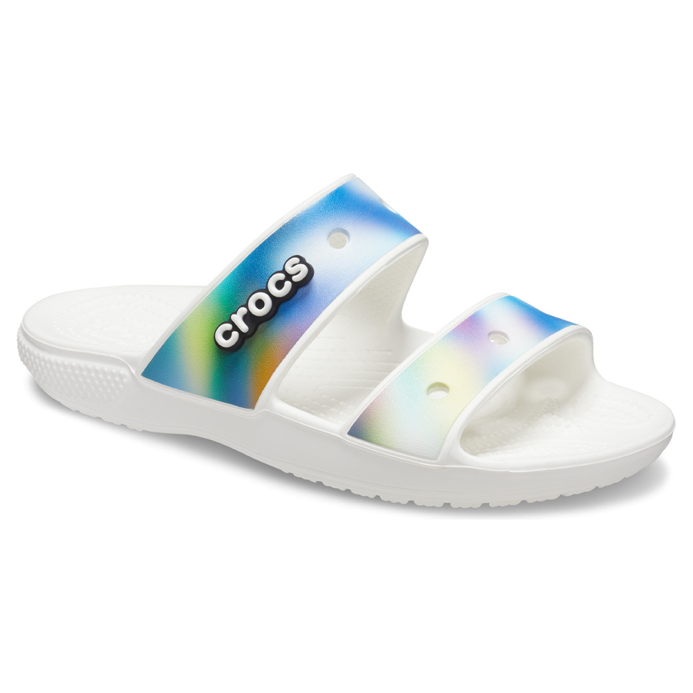 Crocs chanclas mujer Crocs Classic Crocs Solarized Sandal vista trasera Crocs chanclas mujer Crocs Classic Crocs Solarized Sandal vista trasera