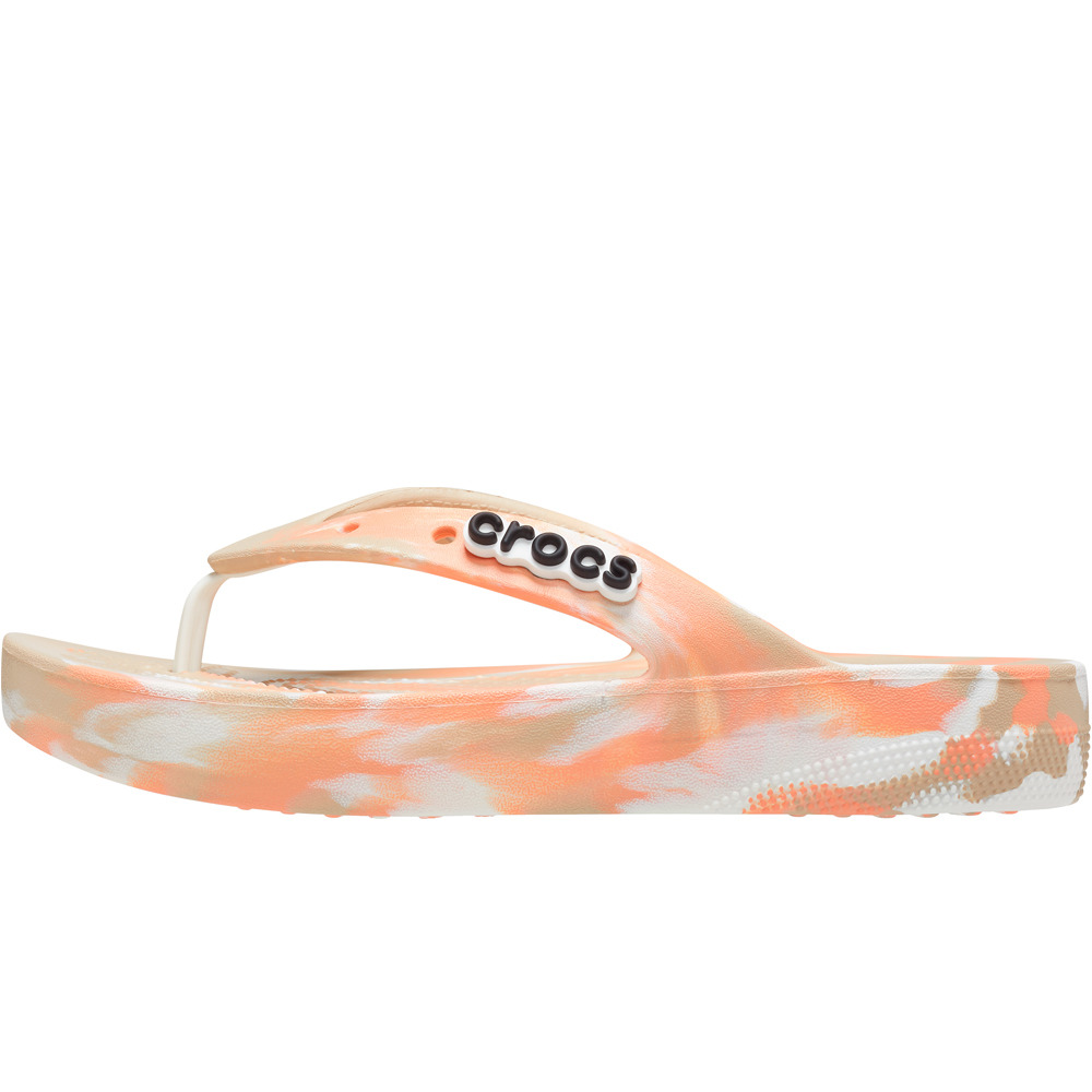 Crocs zueco mujer Crocs Classic Platform Marbled Flip W lateral interior Crocs zueco mujer Crocs Classic Platform Marbled Flip W lateral interior