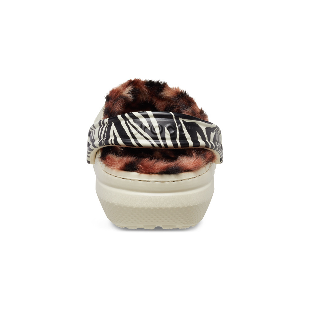 Crocs zueco mujer Crocs Classic Lined Animal Remix Clog vista trasera Crocs zueco mujer Crocs Classic Lined Animal Remix Clog vista trasera