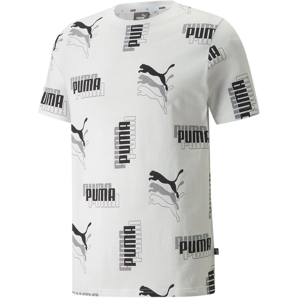 Puma camiseta manga corta hombre Puma Puma Power AOP Tee vista detalle Puma camiseta manga corta hombre Puma Puma Power AOP Tee vista detalle
