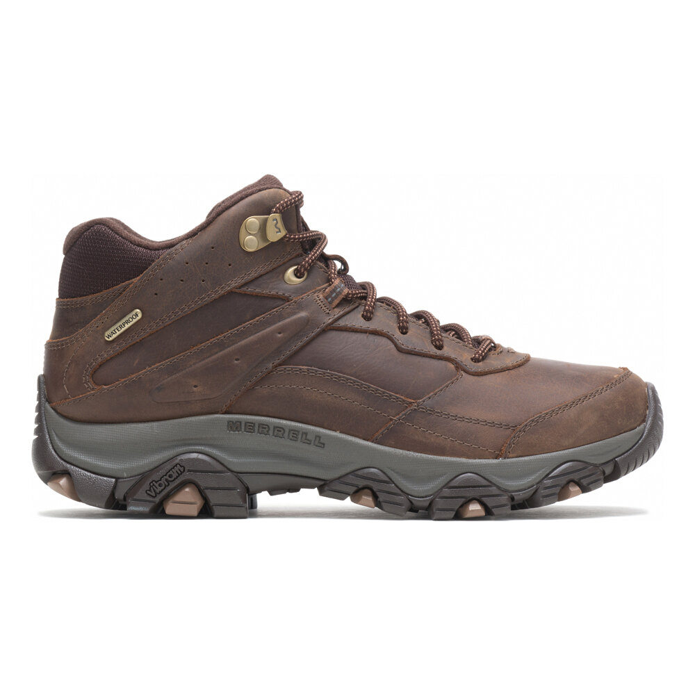 Merrell bota trekking hombre Merrell MOAB ADVENTURE 3 MID WP lateral exterior Merrell bota trekking hombre Merrell MOAB ADVENTURE 3 MID WP lateral exterior