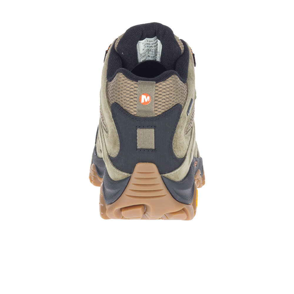 Merrell bota trekking hombre Merrell MOAB 3 MID GTX vista trasera Merrell bota trekking hombre Merrell MOAB 3 MID GTX vista trasera