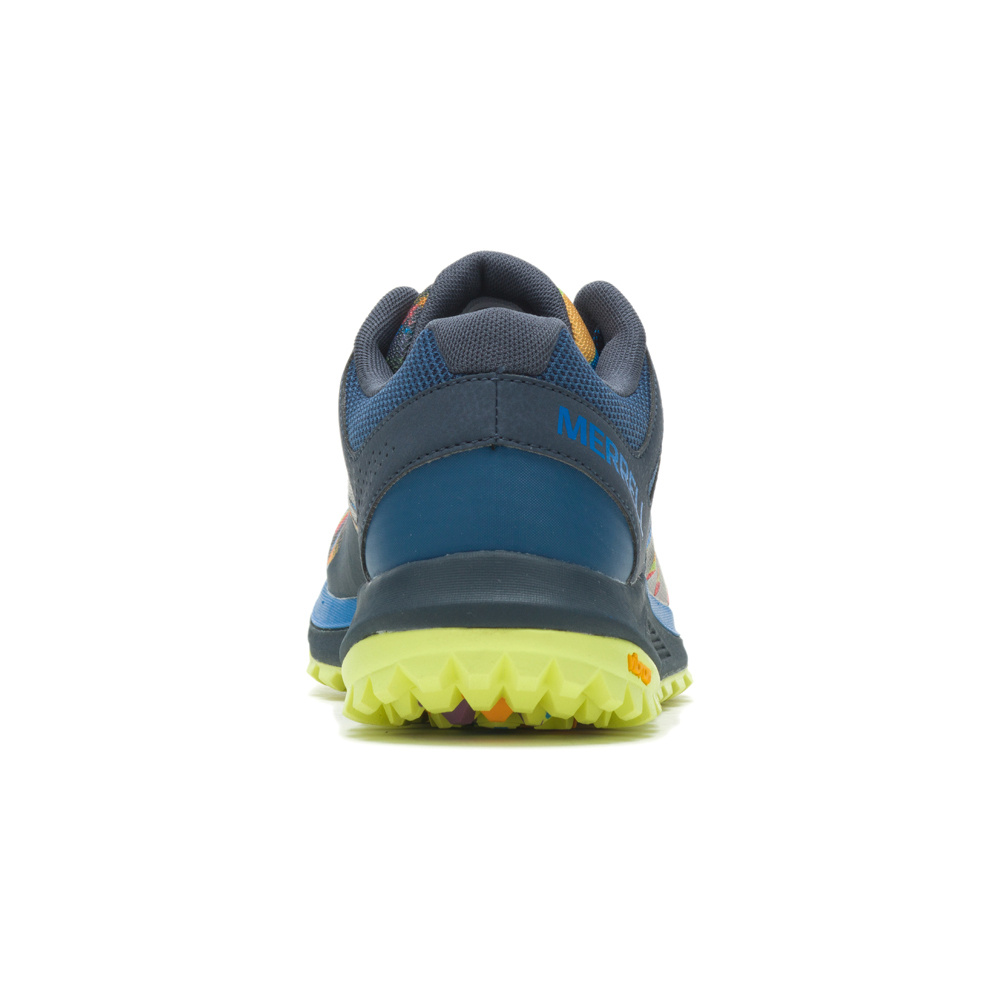 Merrell zapatilla trekking hombre Merrell NOVA 2 RAINBOW MTN vista trasera Merrell zapatilla trekking hombre Merrell NOVA 2 RAINBOW MTN vista trasera