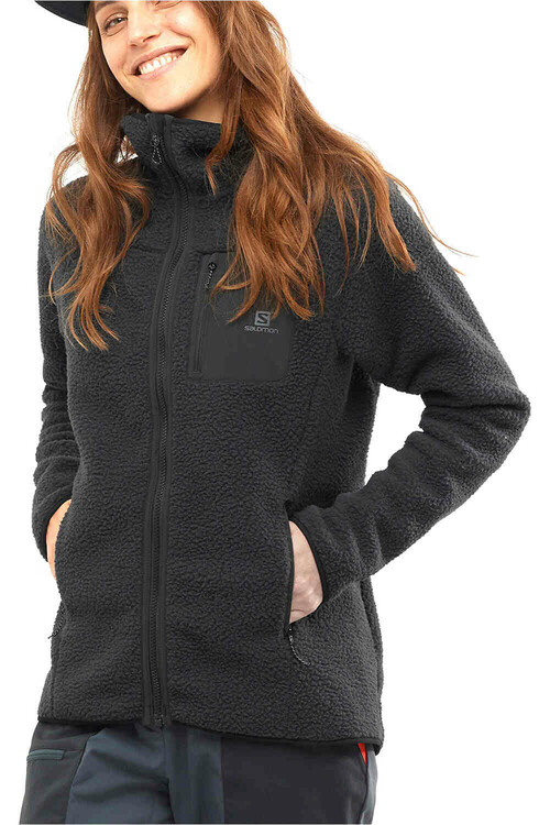 SALOMON OUTLINE WARM TEDDY FLEE W negro