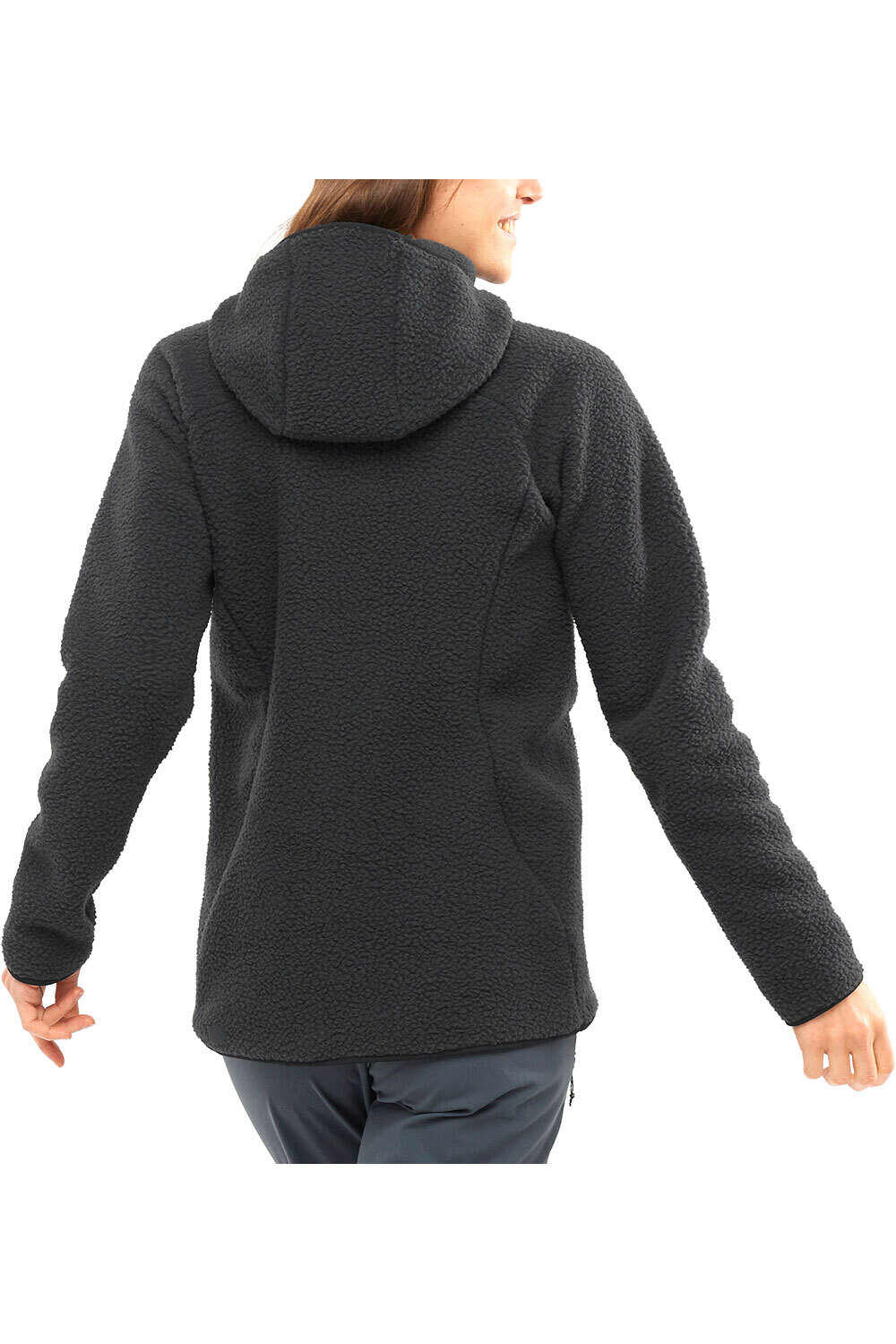 Salomon forro polar mujer Salomon OUTLINE WARM TEDDY FLEE W vista trasera Salomon forro polar mujer Salomon OUTLINE WARM TEDDY FLEE W vista trasera