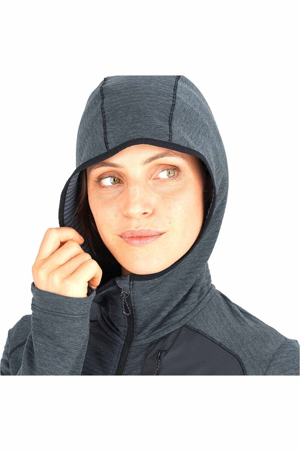 Salomon forro polar mujer Salomon SNTIAL LIGHTWARM HOODIE W 04 Salomon forro polar mujer Salomon SNTIAL LIGHTWARM HOODIE W 04