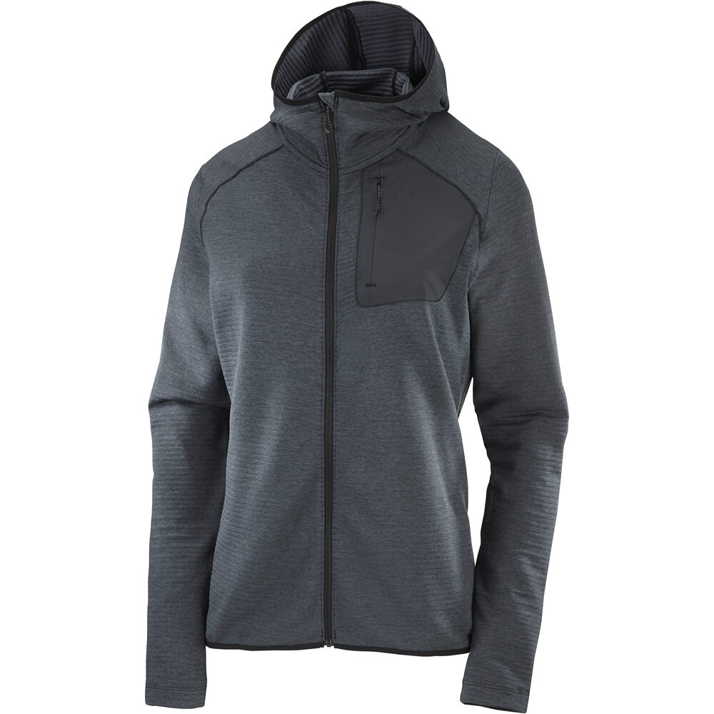 Salomon forro polar mujer Salomon SNTIAL LIGHTWARM HOODIE W 05 Salomon forro polar mujer Salomon SNTIAL LIGHTWARM HOODIE W 05