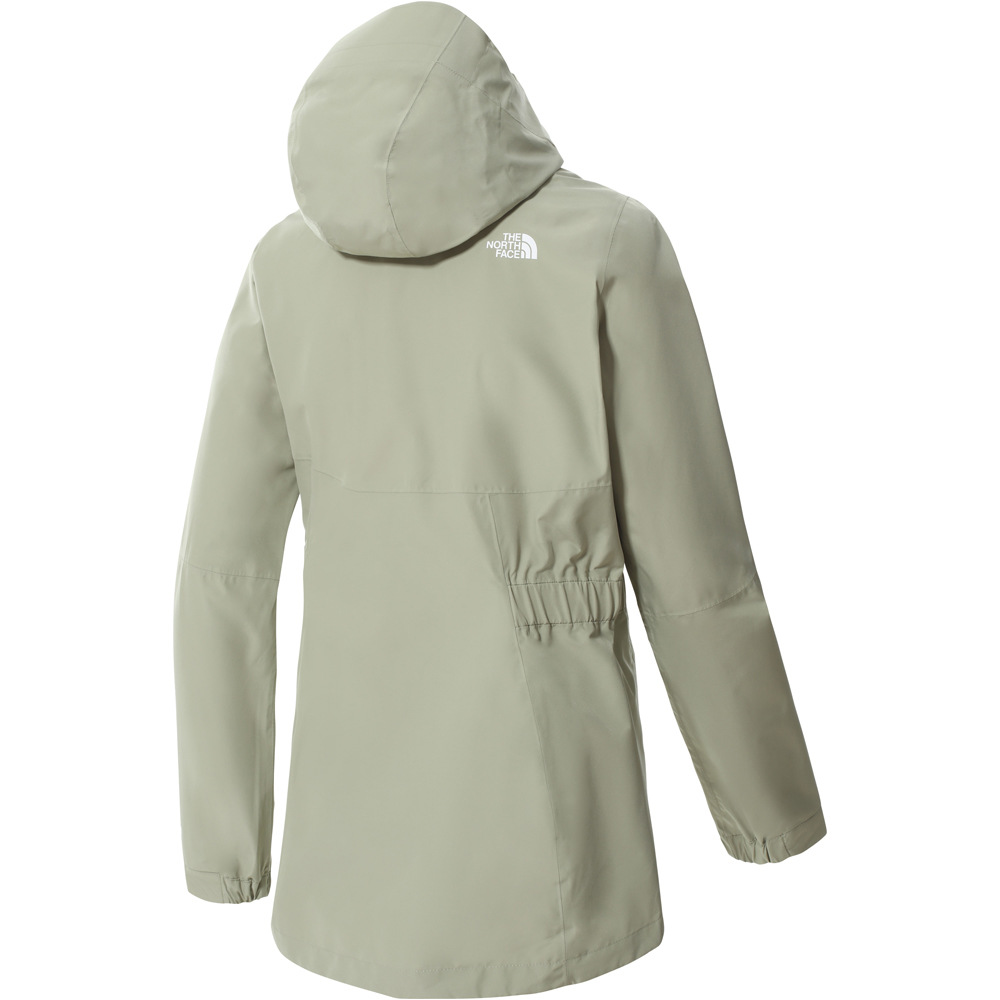 The North Face chaqueta impermeable mujer The North Face W HIKESTLLR PK SL JT vista trasera The North Face chaqueta impermeable mujer The North Face W HIKESTLLR PK SL JT vista trasera