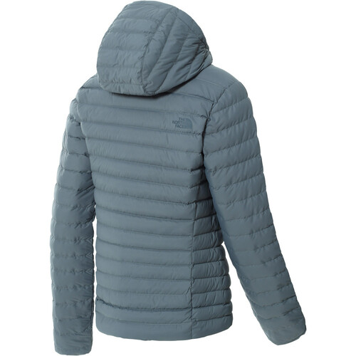 THE NORTH FACE W STRETCH DOWN HOODI azul