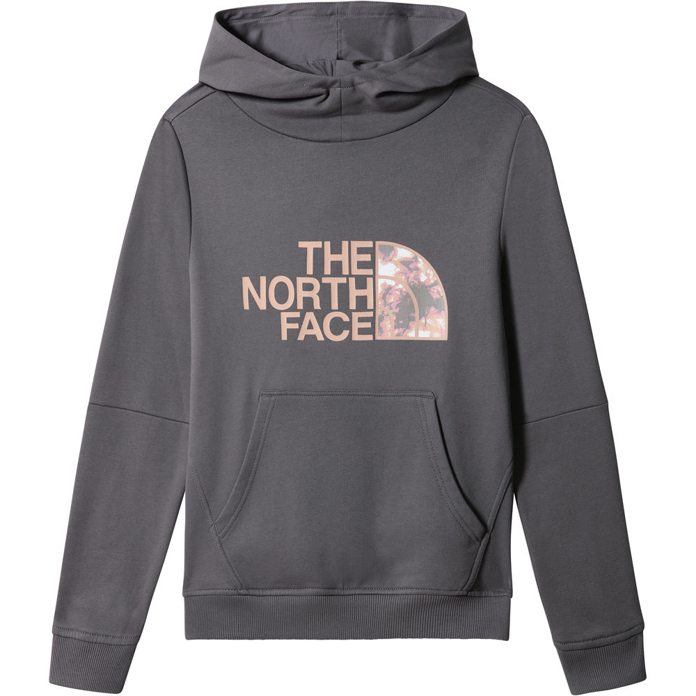 The North Face camiseta montaña manga larga niño The North Face G DREW PEAK P/O HD 2 vista frontal The North Face camiseta montaña manga larga niño The North Face G DREW PEAK P/O HD 2 vista frontal