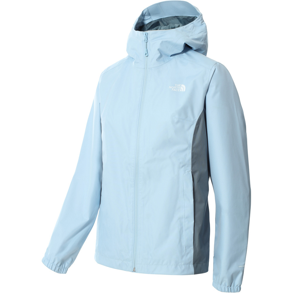 The North Face chaqueta impermeable mujer The North Face W QUEST ZIP IN - EU vista frontal The North Face chaqueta impermeable mujer The North Face W QUEST ZIP IN - EU vista frontal