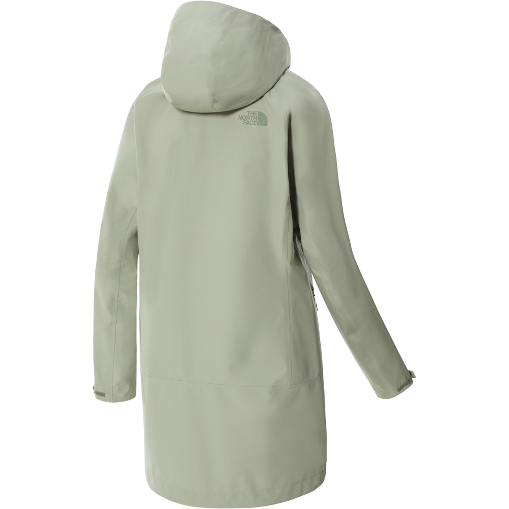 The North Face chaqueta impermeable mujer The North Face W DRYZZLE FL PARKA vista trasera The North Face chaqueta impermeable mujer The North Face W DRYZZLE FL PARKA vista trasera