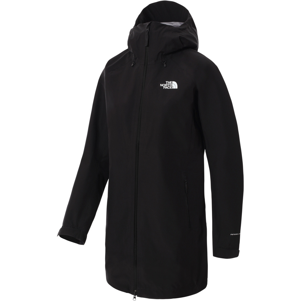 The North Face chaqueta impermeable mujer The North Face W DRYZZLE FL PARKA vista frontal The North Face chaqueta impermeable mujer The North Face W DRYZZLE FL PARKA vista frontal