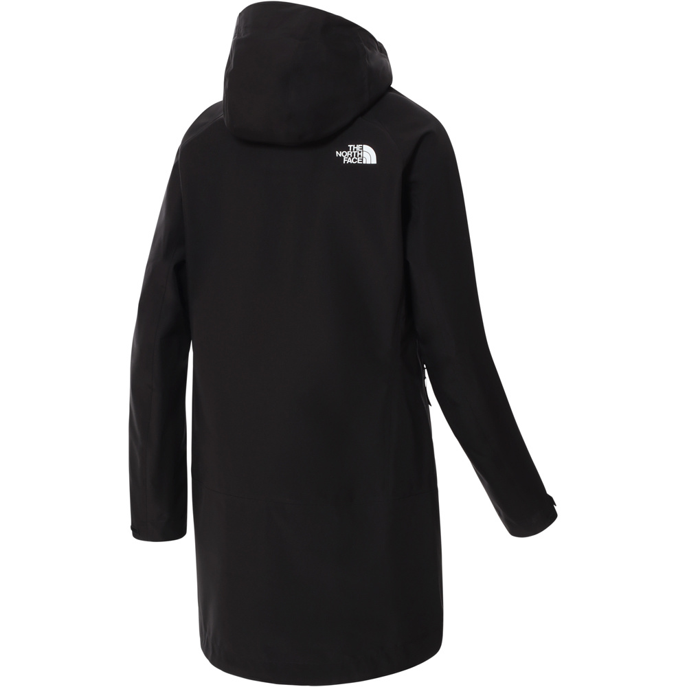 The North Face chaqueta impermeable mujer The North Face W DRYZZLE FL PARKA vista trasera The North Face chaqueta impermeable mujer The North Face W DRYZZLE FL PARKA vista trasera