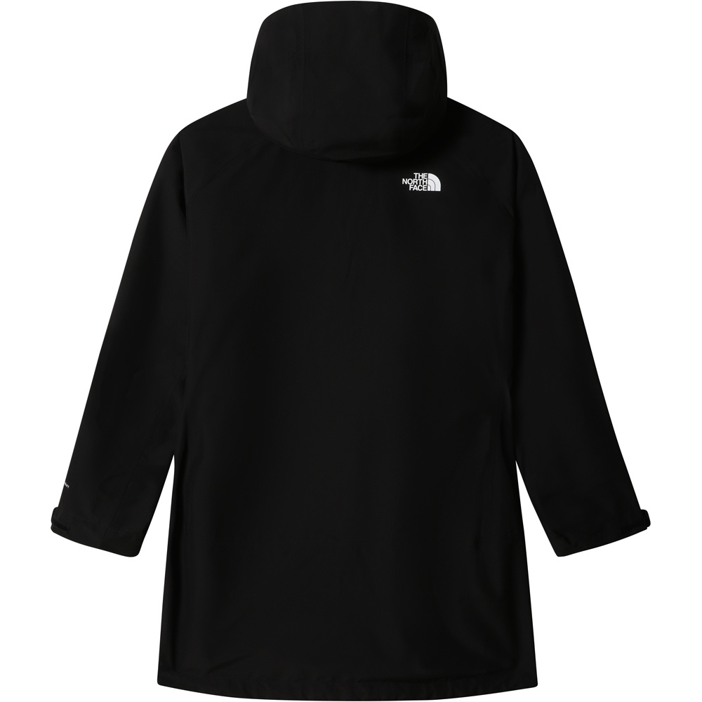 The North Face chaqueta impermeable mujer The North Face W PL DRYZZLE FL PARKA vista trasera The North Face chaqueta impermeable mujer The North Face W PL DRYZZLE FL PARKA vista trasera