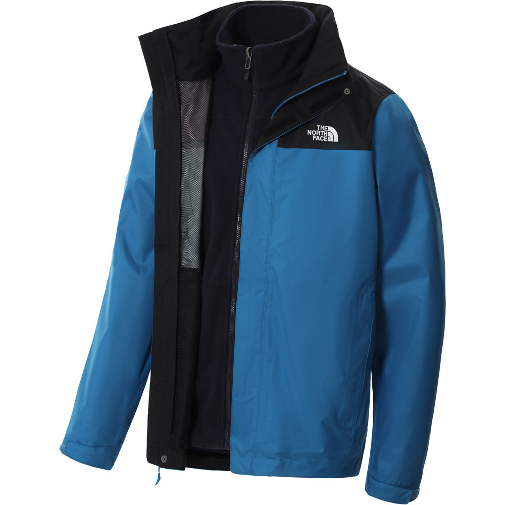 The North Face chaqueta impermeable hombre The North Face M EVOLVE II TRI JKT 03 The North Face chaqueta impermeable hombre The North Face M EVOLVE II TRI JKT 03