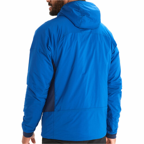 MARMOT NOVUS LT HYBRID HOODY azul