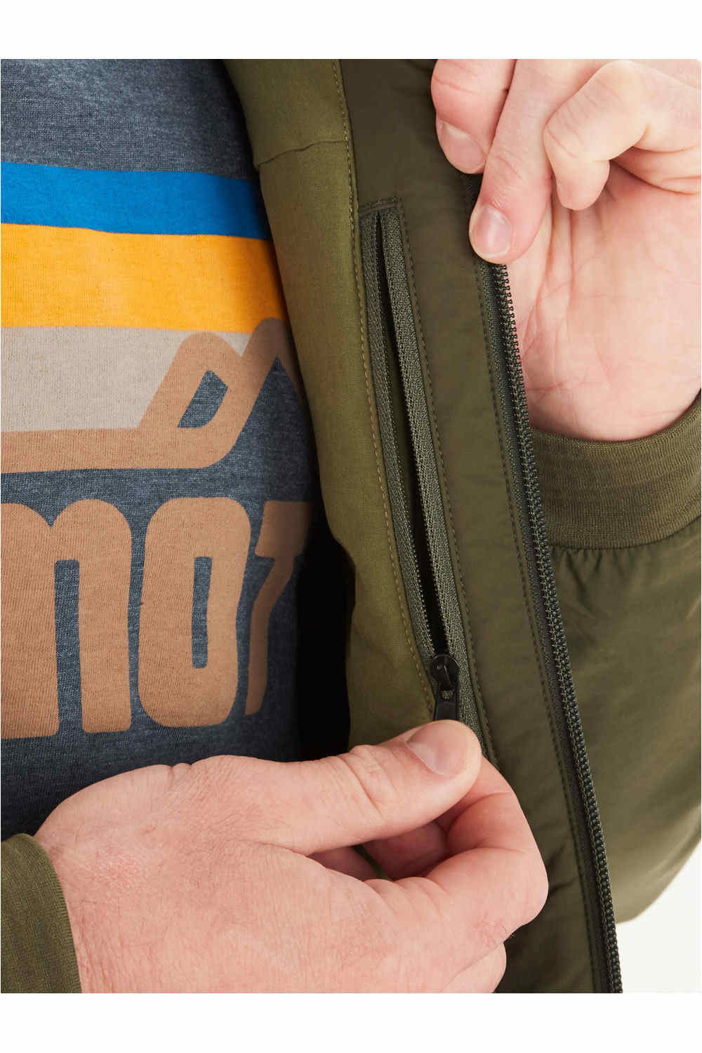 Marmot forro polar hombre Marmot Novus LT Hybrid Hoody 04 Marmot forro polar hombre Marmot Novus LT Hybrid Hoody 04
