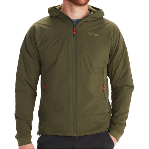 MARMOT NOVUS LT HYBRID HOODY verde