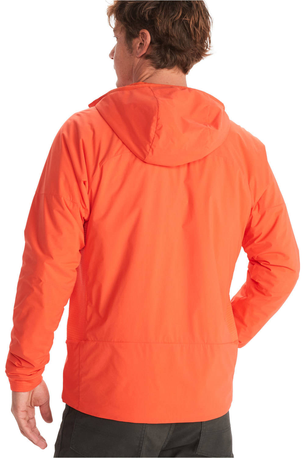 Marmot forro polar hombre Marmot Novus LT Hybrid Hoody RO vista trasera Marmot forro polar hombre Marmot Novus LT Hybrid Hoody RO vista trasera