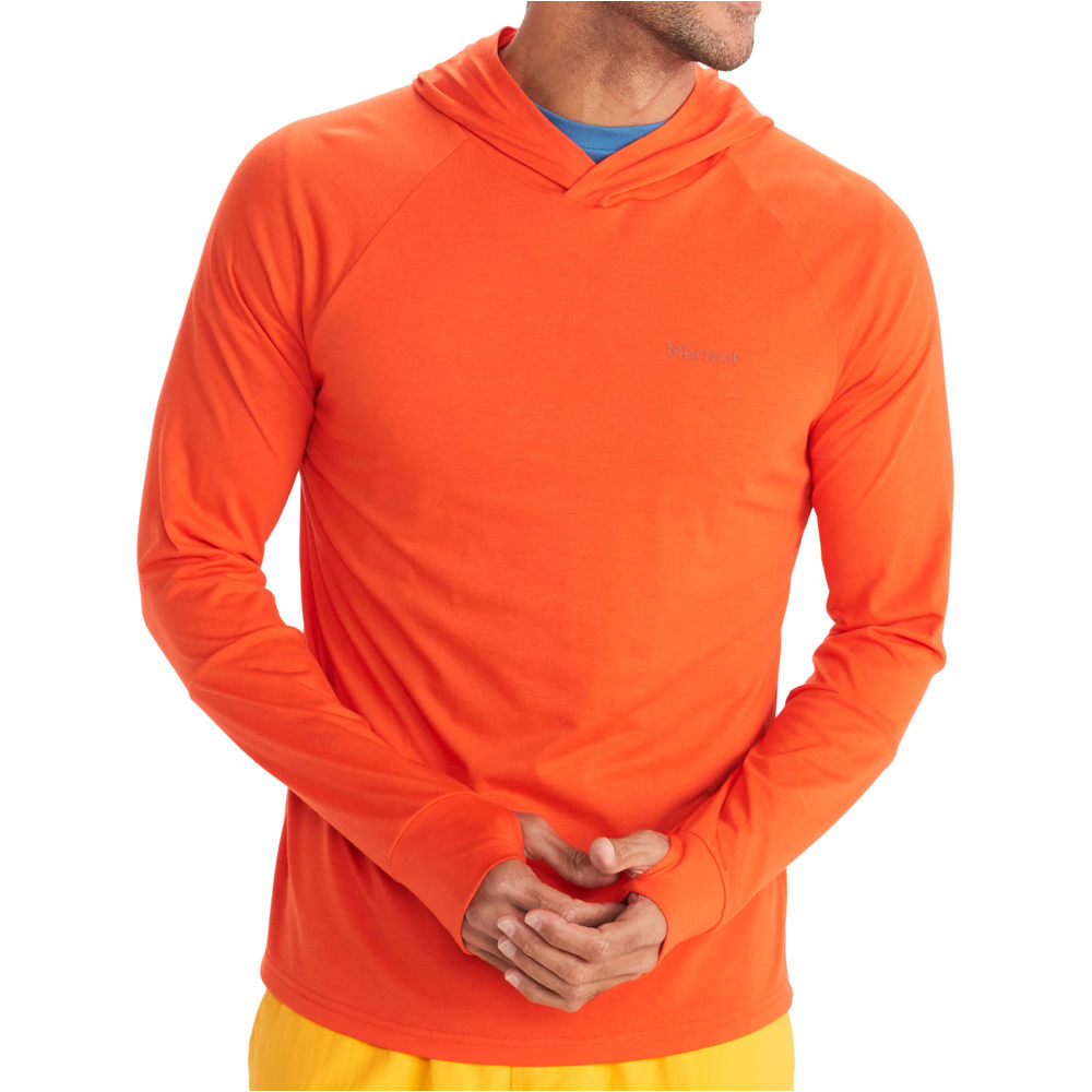 Marmot Sudaderas Montaña Hombre Marmot Crossover Hoody RO vista detalle Marmot Sudaderas Montaña Hombre Marmot Crossover Hoody RO vista detalle