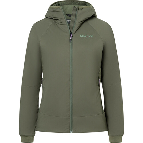 MARMOT WM'S NOVUS LT HYBRID HOODY verde