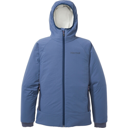 MARMOT WM'S NOVUS LT HYBRID HOODY azul