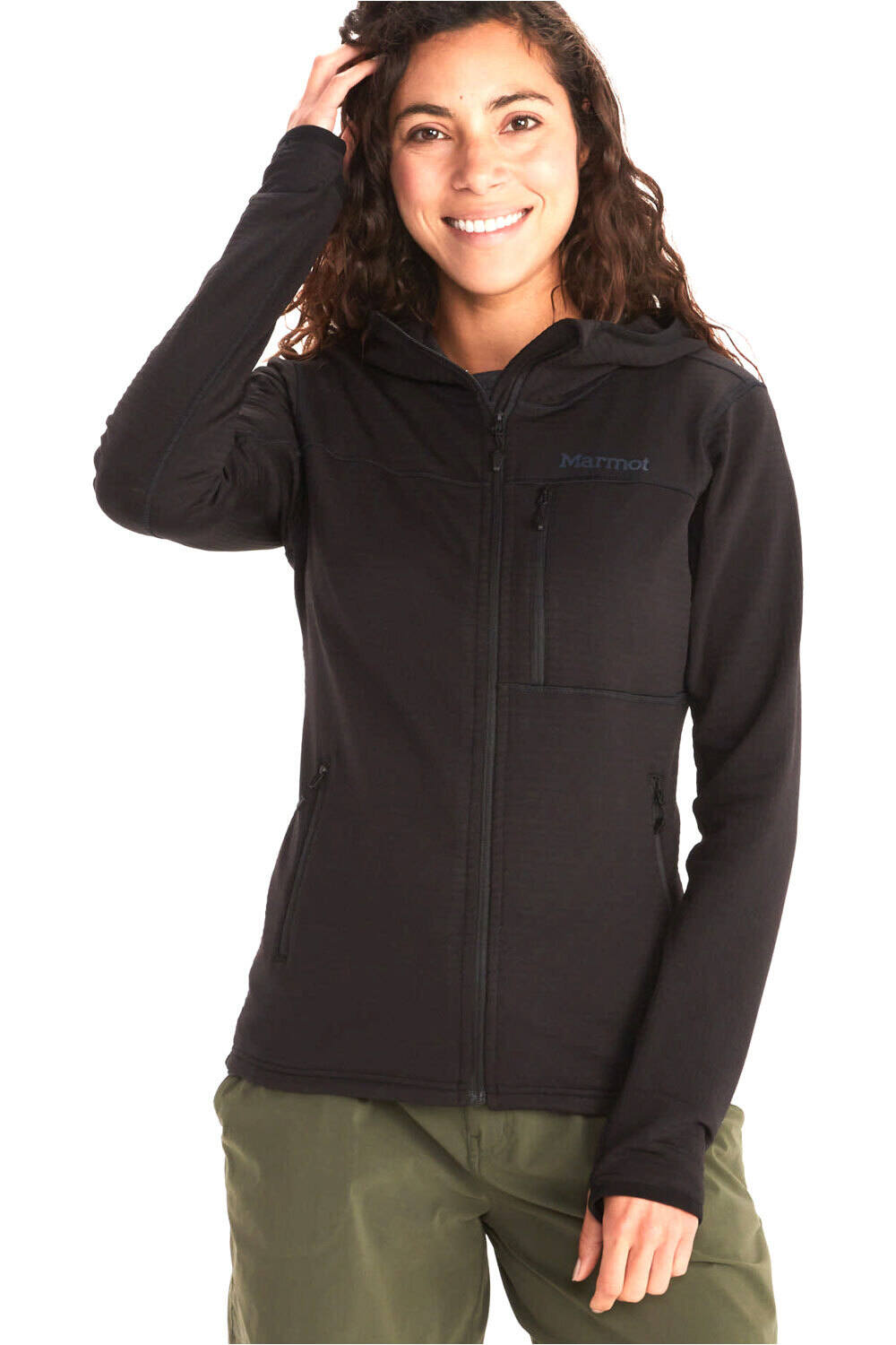 Marmot forro polar mujer Marmot Wm's Preon Hoody vista frontal Marmot forro polar mujer Marmot Wm's Preon Hoody vista frontal