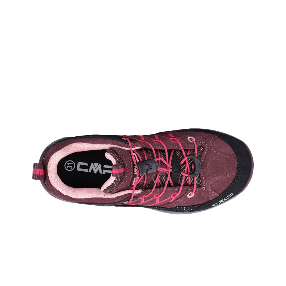 Cmp zapatilla trekking niño KIDS RIGEL LOW TREKKING SHOES WATERPROOF vista trasera Cmp zapatilla trekking niño KIDS RIGEL LOW TREKKING SHOES WATERPROOF vista trasera