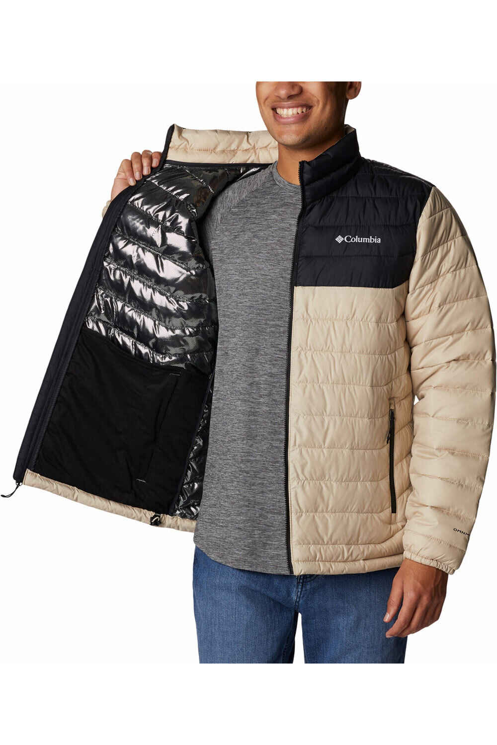 Columbia chaqueta outdoor hombre Columbia Powder Lite Jacket vista detalle Columbia chaqueta outdoor hombre Columbia Powder Lite Jacket vista detalle