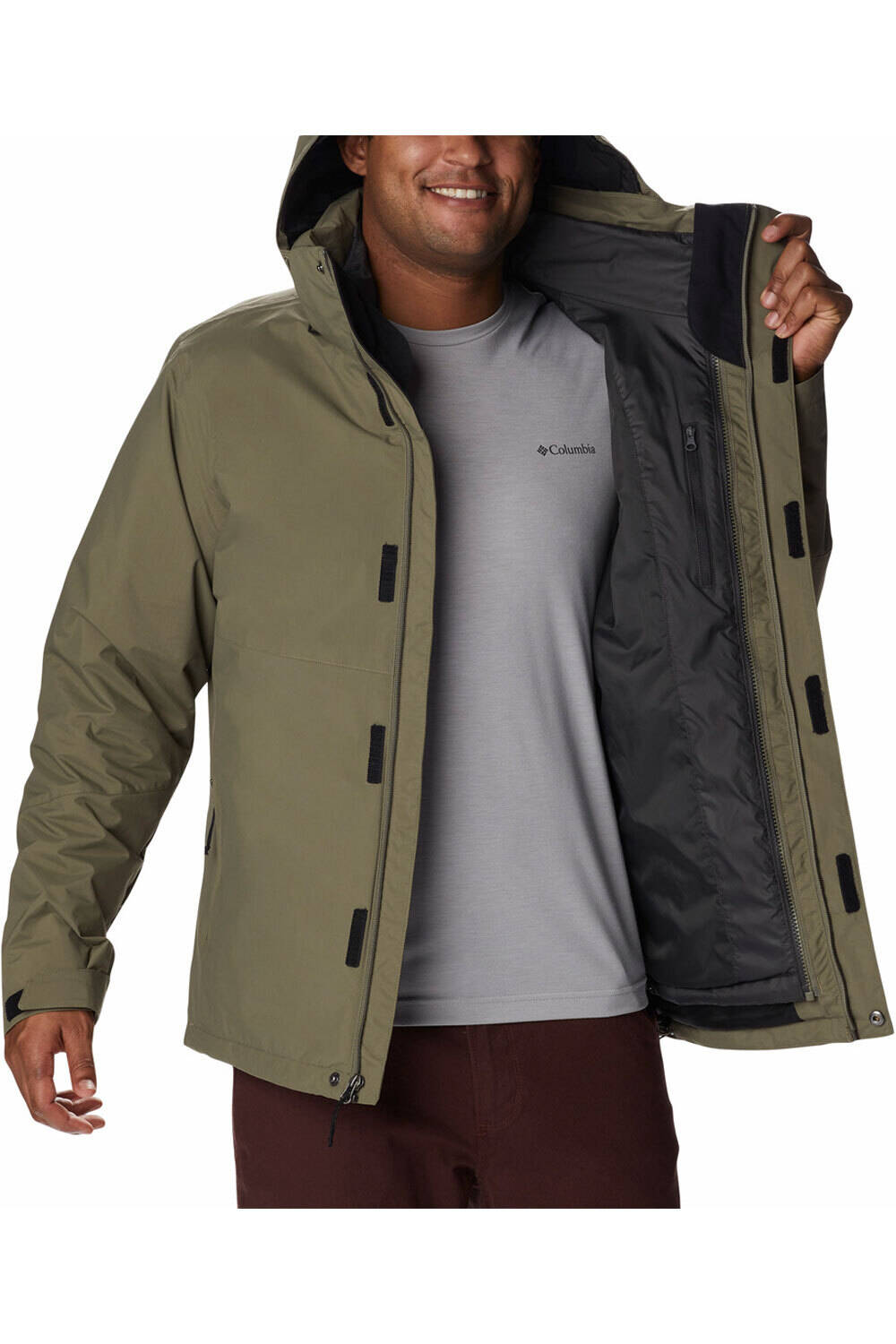 Columbia chaqueta impermeable insulada hombre Columbia Element Blocker II Interchange Jacket 04 Columbia chaqueta impermeable insulada hombre Columbia Element Blocker II Interchange Jacket 04