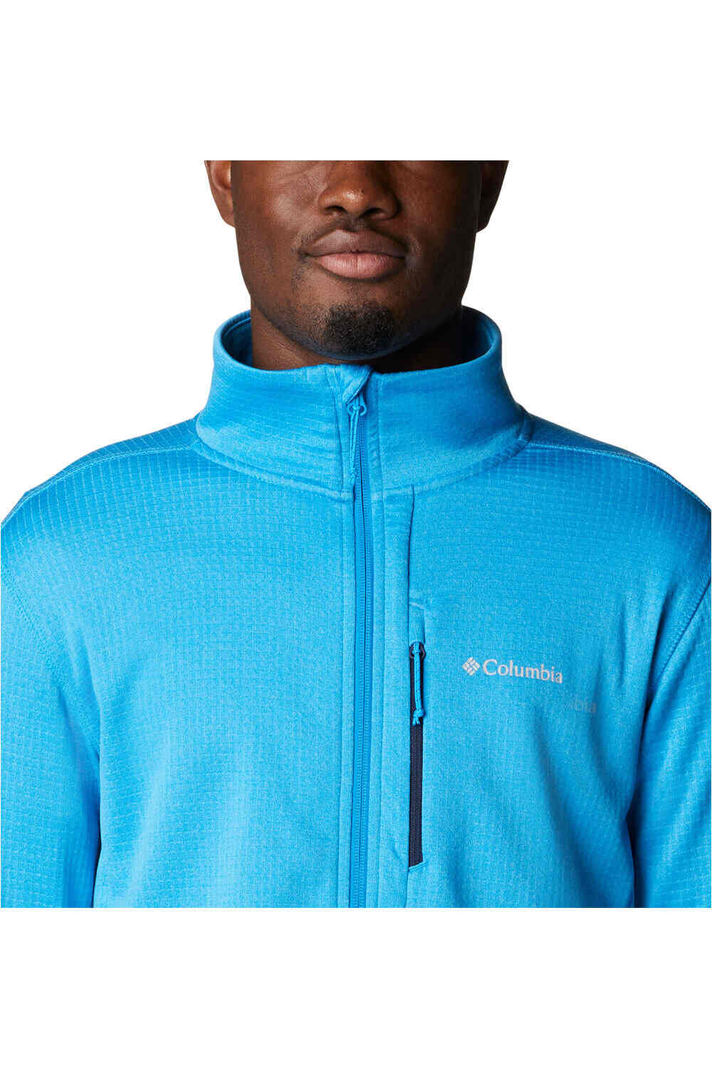 Columbia forro polar hombre Columbia Park View Fleece Full Zip vista trasera Columbia forro polar hombre Columbia Park View Fleece Full Zip vista trasera