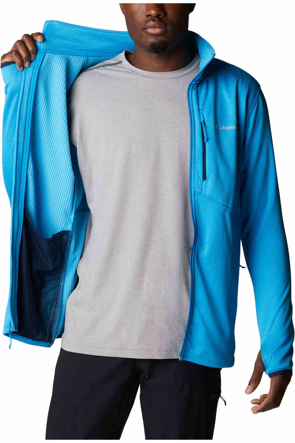 Columbia forro polar hombre Columbia Park View Fleece Full Zip vista detalle Columbia forro polar hombre Columbia Park View Fleece Full Zip vista detalle