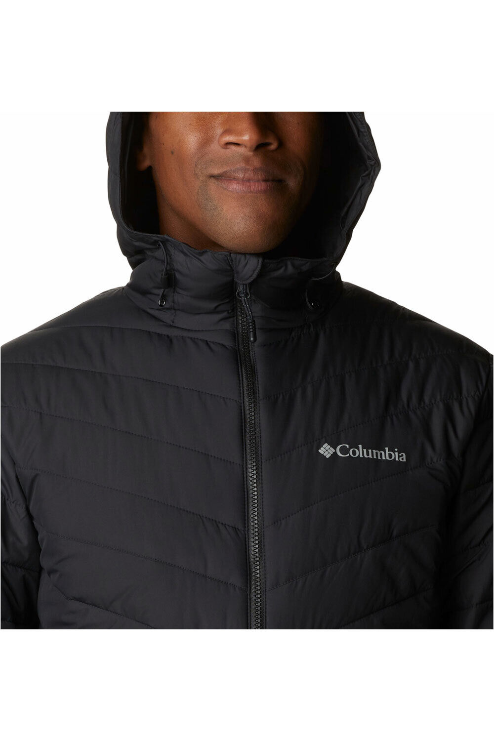 Columbia chaqueta outdoor hombre Columbia Eddie Gorge Hooded Jacket vista trasera Columbia chaqueta outdoor hombre Columbia Eddie Gorge Hooded Jacket vista trasera