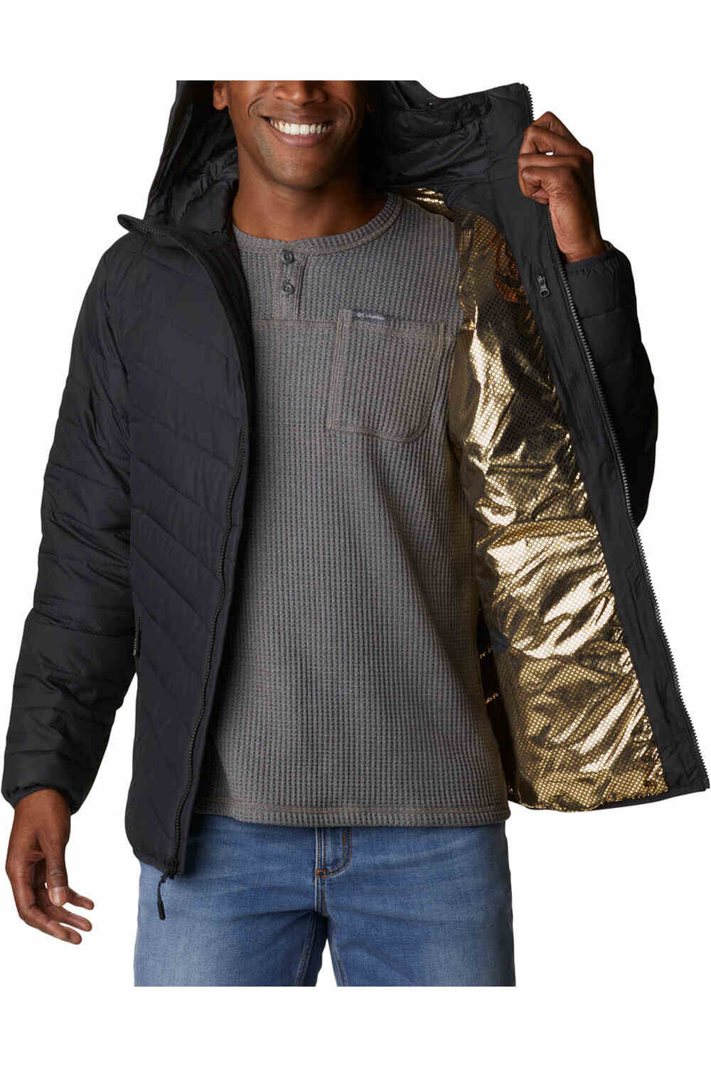 Columbia chaqueta outdoor hombre Columbia Eddie Gorge Hooded Jacket vista detalle Columbia chaqueta outdoor hombre Columbia Eddie Gorge Hooded Jacket vista detalle