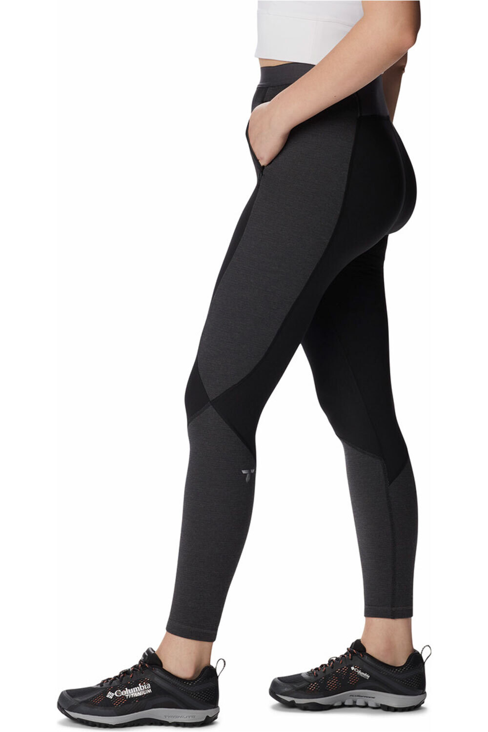 Columbia pantalón montaña mujer Columbia Titan Pass� Helix� Legging vista frontal Columbia pantalón montaña mujer Columbia Titan Pass� Helix� Legging vista frontal