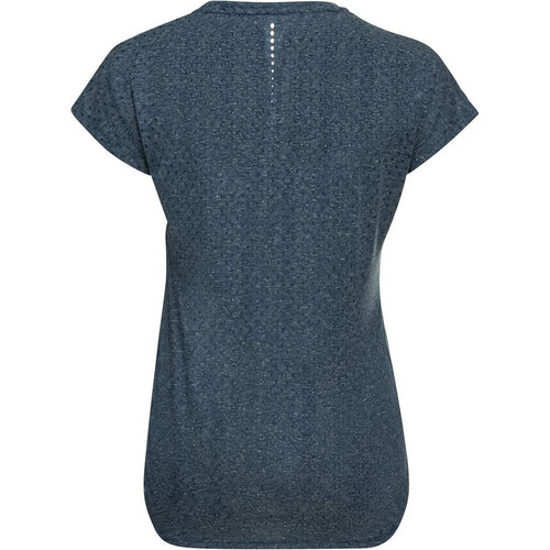 ODLO T-SHIRT CREW NECK S/S RUN EASY LINENCOOL azul