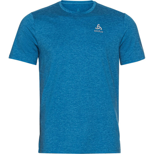 ODLO T-SHIRT CREW NECK S/S RUN EASY 365 azul
