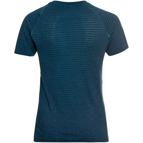 ODLO T-SHIRT CREW NECK S/S ESSENTIAL SEAMLESS azul