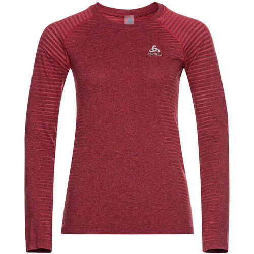 ODLO T-SHIRT CREW NECK L/S ESSENTIAL SEAMLESS rosa