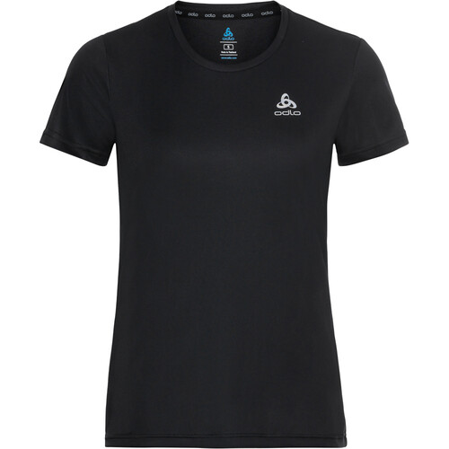 ODLO T-SHIRT CREW NECK S/S ESSENTIAL FLYER negro