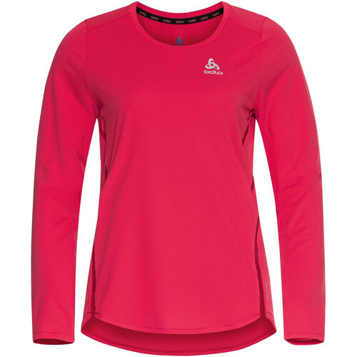 ODLO T-SHIRT CREW NECK L/S ZEROWEIGHT CHILL-T rosa