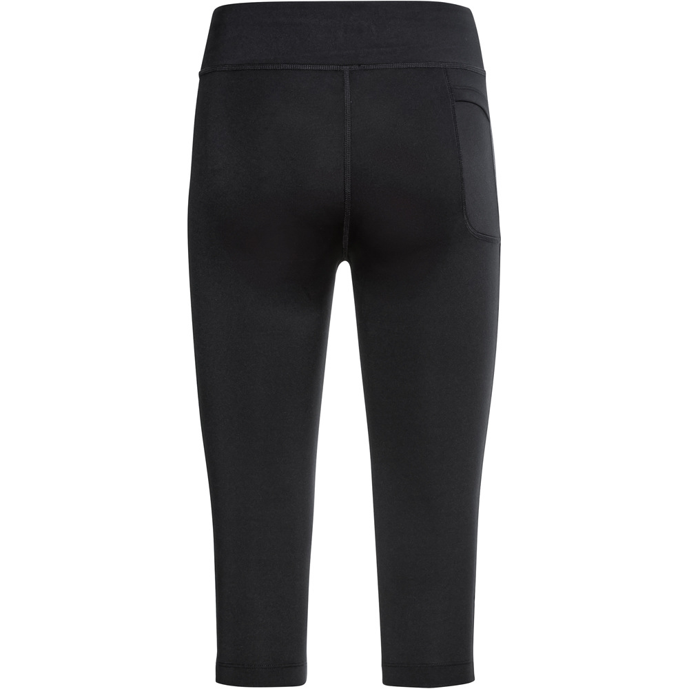 Odlo malla pirata running mujer Odlo Tights 3/4 ESSENTIAL vista trasera Odlo malla pirata running mujer Odlo Tights 3/4 ESSENTIAL vista trasera