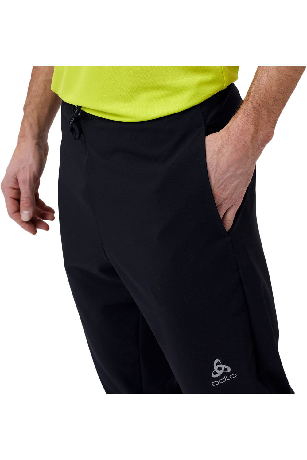 Odlo malla larga running hombre Odlo Pants ESSENTIAL WOVEN vista detalle Odlo malla larga running hombre Odlo Pants ESSENTIAL WOVEN vista detalle