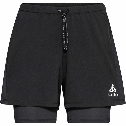 ODLO 2-IN-1 SHORT ESSENTIAL 3 INCH negro