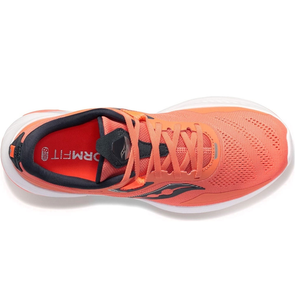 Saucony zapatilla running mujer Saucony GUIDE 15 vista superior Saucony zapatilla running mujer Saucony GUIDE 15 vista superior
