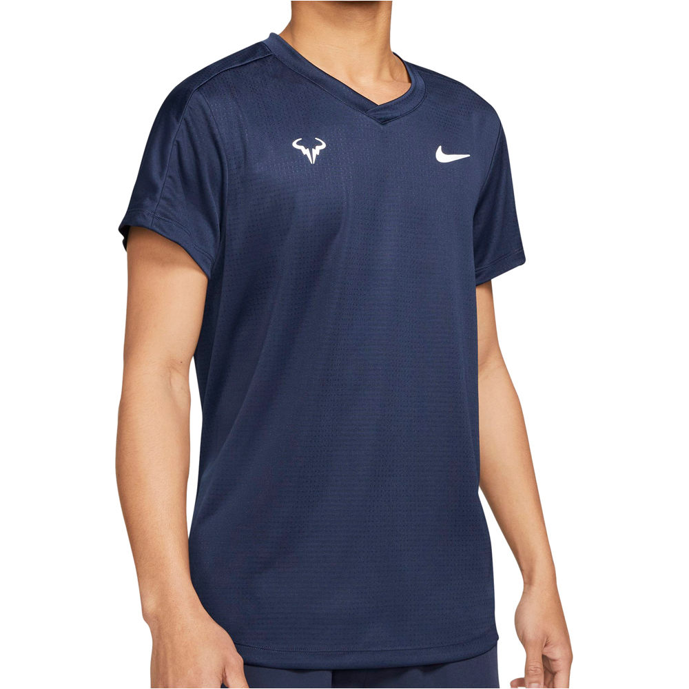 Nike camiseta tenis manga corta hombre Nike RAFA M NKCT DF CHALLNGR TOP SS vista detalle Nike camiseta tenis manga corta hombre Nike RAFA M NKCT DF CHALLNGR TOP SS vista detalle