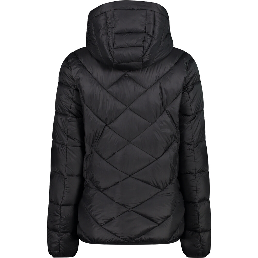 Cmp chaqueta outdoor mujer WOMAN JACKET SNAPS HOOD vista trasera Cmp chaqueta outdoor mujer WOMAN JACKET SNAPS HOOD vista trasera