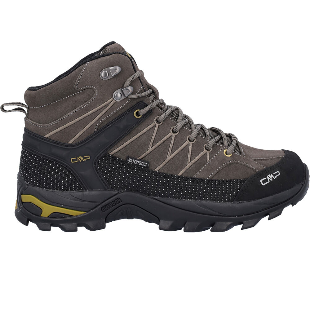 Cmp bota trekking hombre RIGEL MID WATERPROOF lateral exterior Cmp bota trekking hombre RIGEL MID WATERPROOF lateral exterior